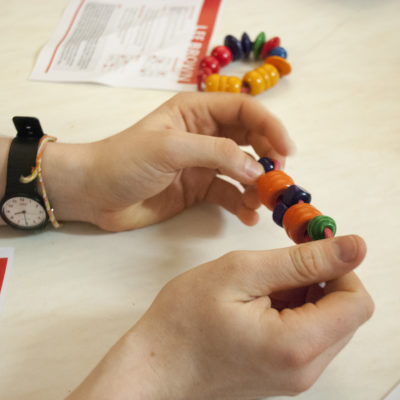 Role-play bead making