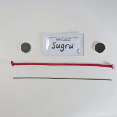 Experimenting with magnets and Sugru